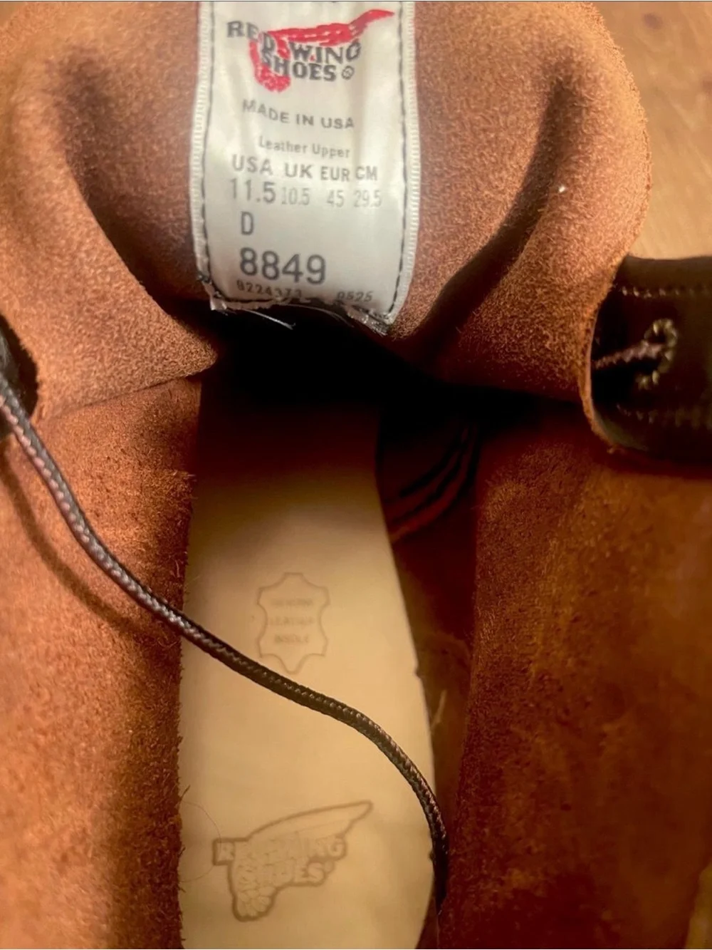 Red Wing Shoes men red